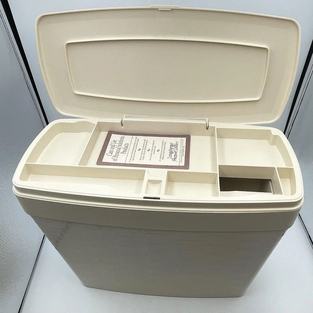Vintage 1999 Longaberger Personal Solutions File Organizer Insert NIB 40541